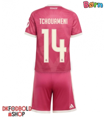 Real Madrid Aurelien Tchouameni #14 Tredje trøje Børn 2026-27 Kort ærmer (+ korte bukser)